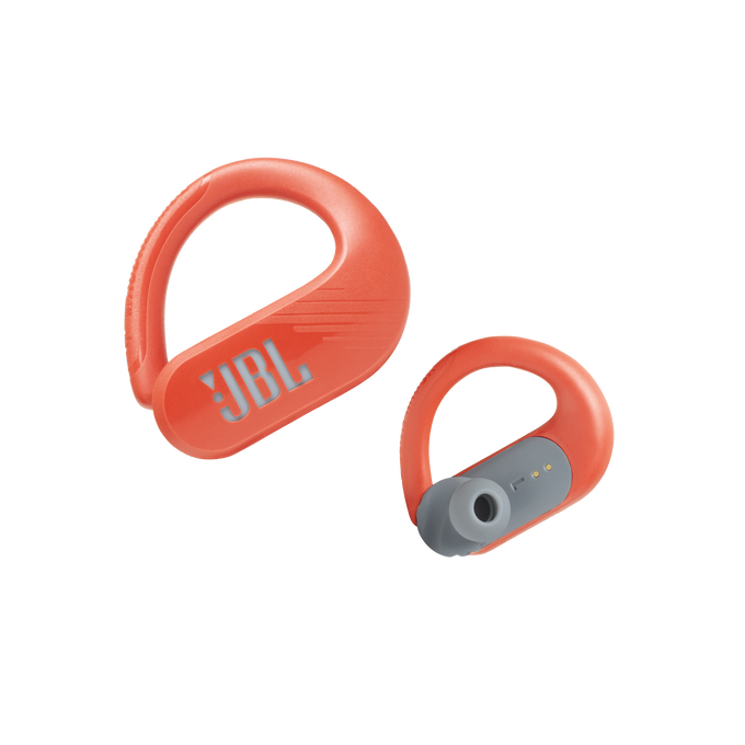 JBL Endurance Peak II - Coral - Waterproof true wireless sport earbuds - Detailshot 7 image number null